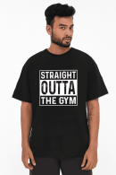 STRAIGHT OUTTA THE GYM Mens's T-Shirt
