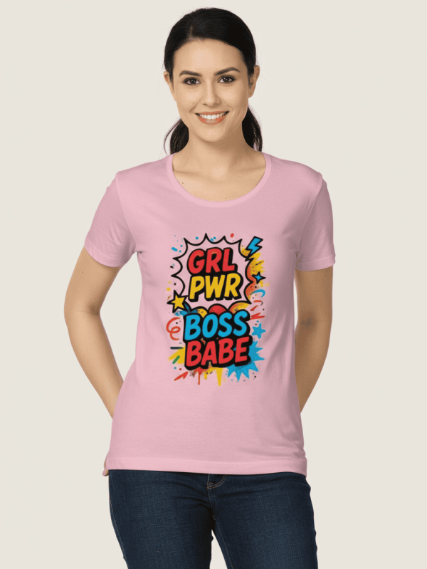 Girl PWR BOSS BABE Women's Classic T-Shirt