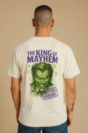 THE KING OF MAYHEM MEN'S  Oversized Classic T-Shirt