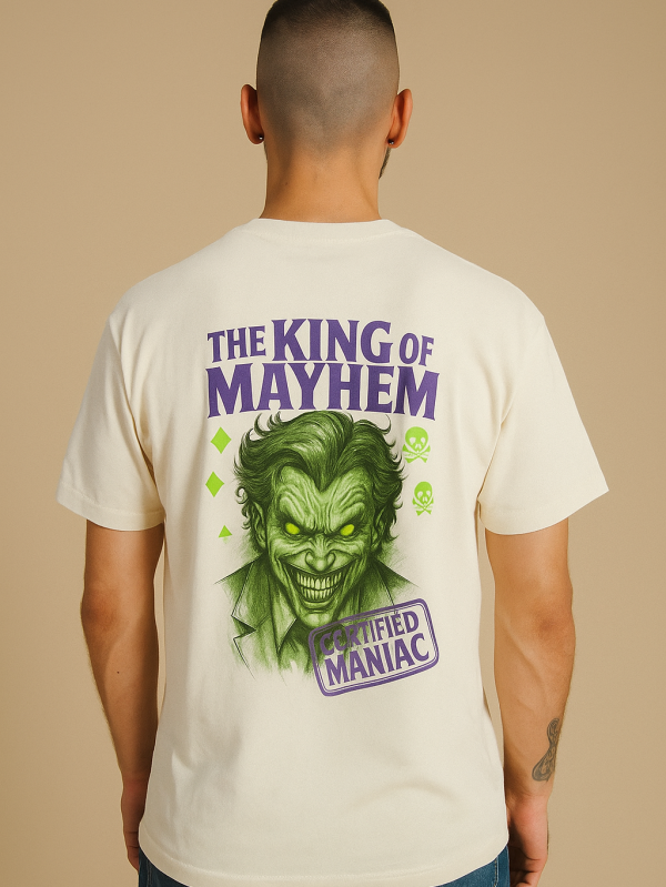 THE KING OF MAYHEM MEN'S  Oversized Classic T-Shirt