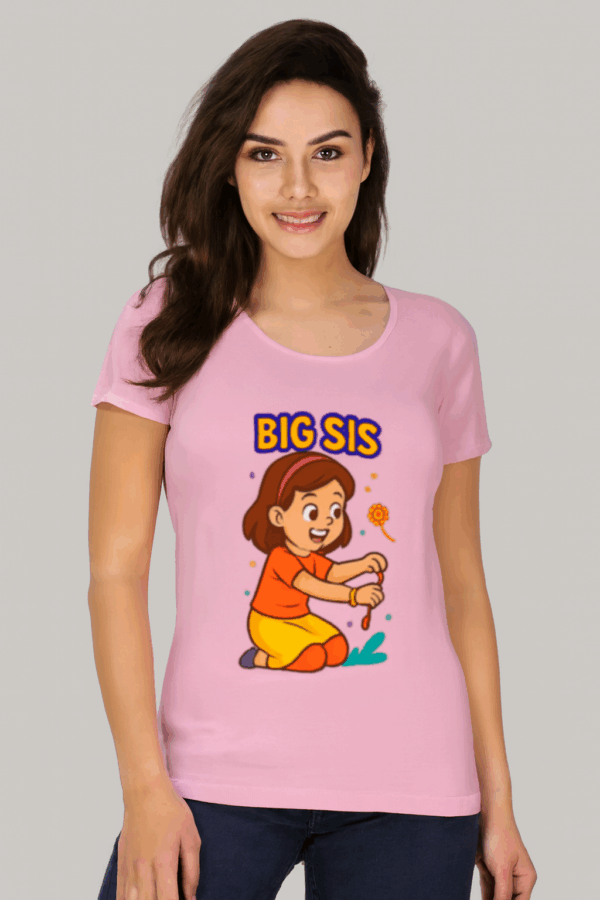 Big Sis Raksha Bandhan Special Women's Classic T-Shirt - Image 6