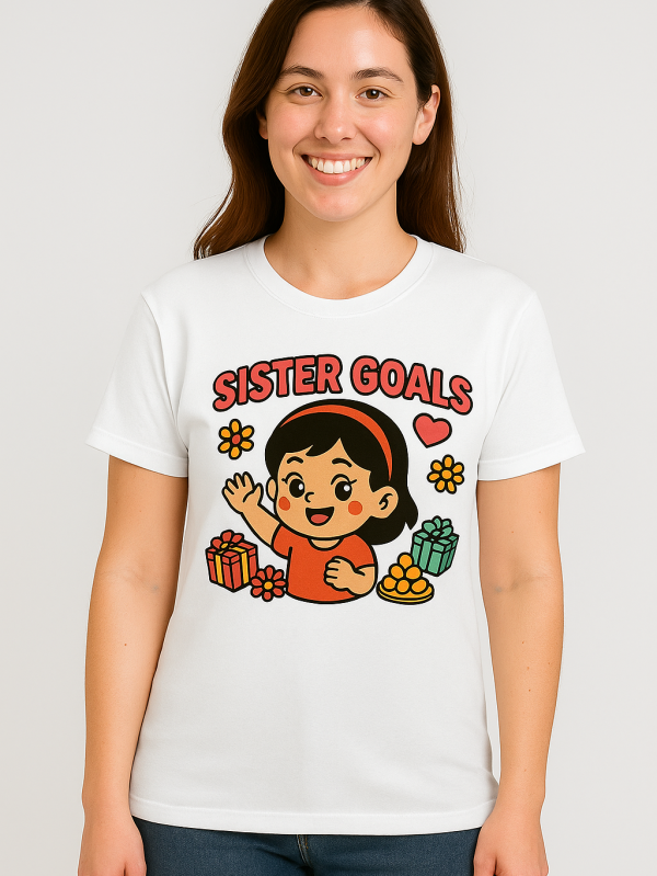 Sister Goals Raksha Bandhan Special Women's Classic T-Shirt