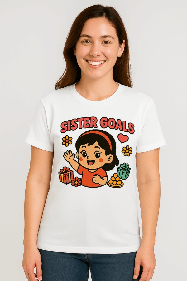 Sister Goals Raksha Bandhan Special Women's Classic T-Shirt