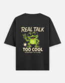 REAL TALK TOO COOL Men'S Oversized Premium T-Shirt