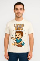 Little Bro Raksha Bandhan Special Men's Classic Crew T-Shirt