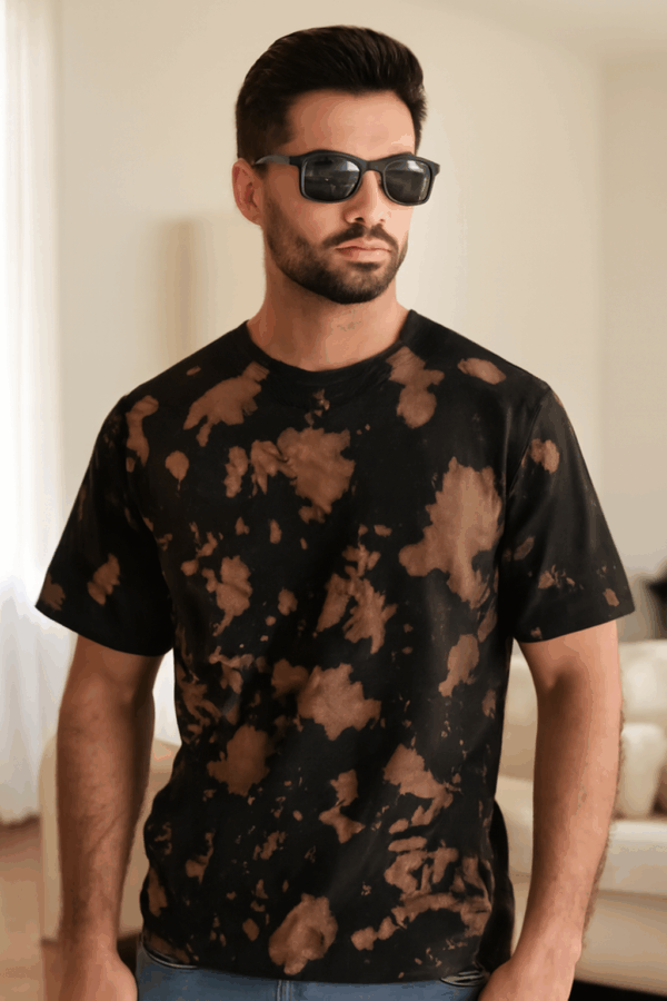 Men's Tie Dye Oversized T-Shirt - Image 7