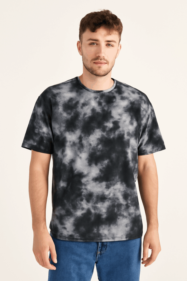 Men's Tie Dye Oversized T-Shirt - Image 21