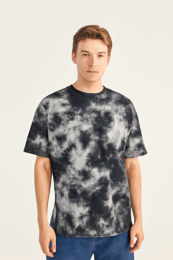 Men's Tie Dye Oversized T-Shirt - Image 22