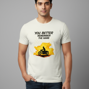 OG YOU BETTER REMEMBER THE NAME Men's Crew T-Shirt - Off White