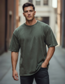 Men's Acid Washed Oversized Tee