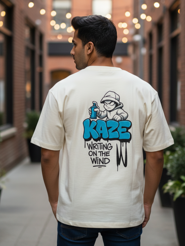 KAZE Men's Oversized Classic T-Shirt