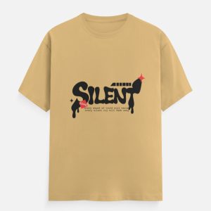 Silent Men's Classic Crew T-Shirt - Beige