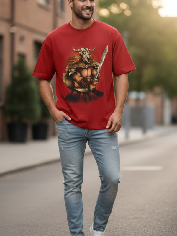 Battle of Honor Men's Oversized Classic T-Shirt
