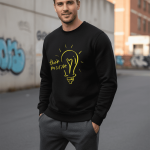Think Positive Men's Sweatshirt