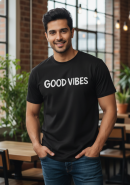 GOOD VIBES Men's Classic Crew T-Shirt
