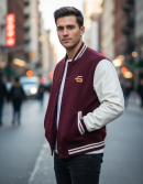 Grvster Men's Varsity Jacket