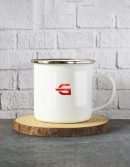 Gravster Enamel Mugs