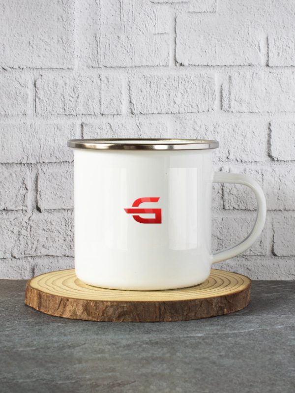 Gravster Enamel Mugs