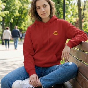 Women's Gravster Hoodie - Red