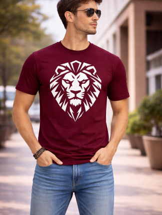 Lion Men's Classic Crew T-Shirt